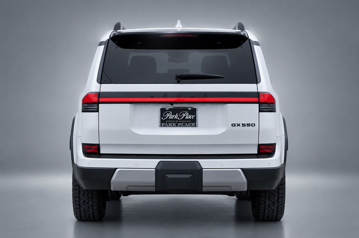 Grey studio straight rear hero — centred