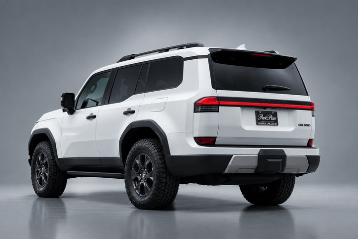 Grey studio low angle — rear three-quarter (passenger)